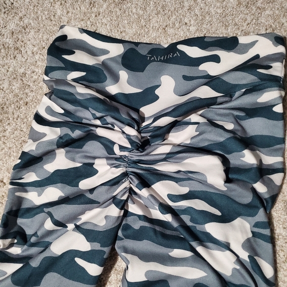 Tahira by KB Camo Legging Light Grey Size M - Picture 2 of 3